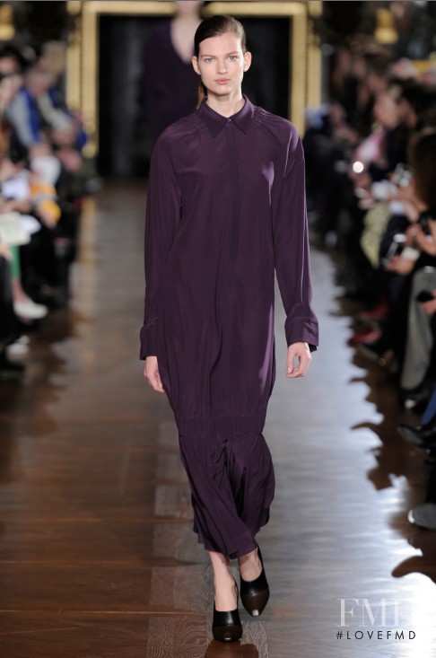 Bette Franke featured in  the Stella McCartney fashion show for Autumn/Winter 2013