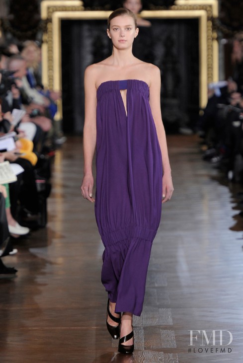 Sigrid Agren featured in  the Stella McCartney fashion show for Autumn/Winter 2013