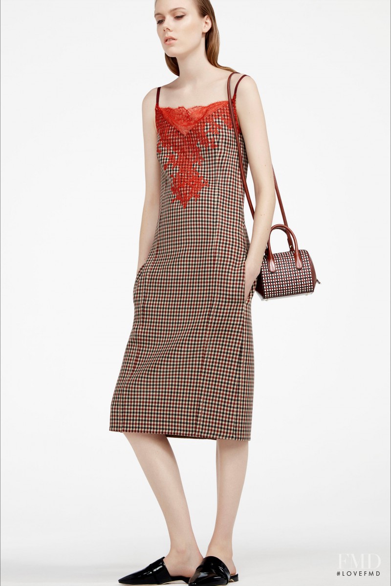 Kiki Willems featured in  the Nina Ricci lookbook for Pre-Fall 2016