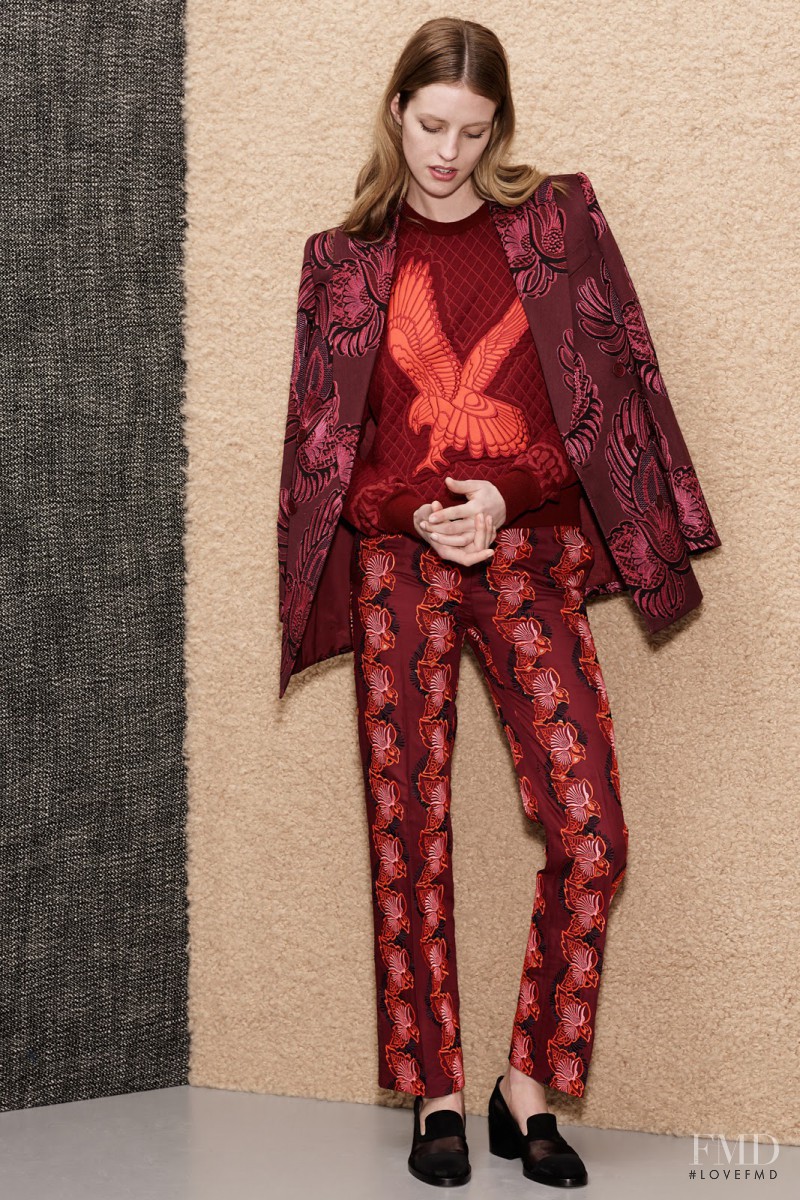 Julia Frauche featured in  the Stella McCartney fashion show for Pre-Fall 2013