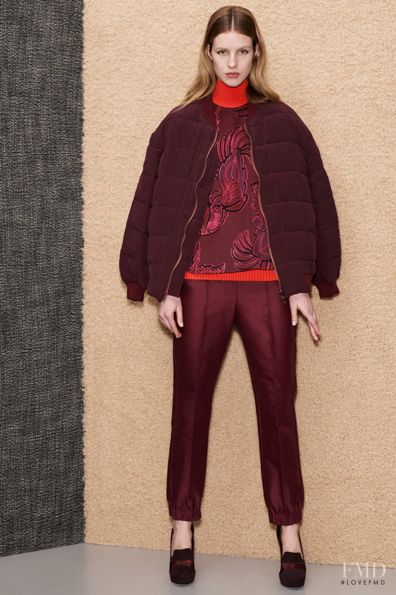 Julia Frauche featured in  the Stella McCartney fashion show for Pre-Fall 2013