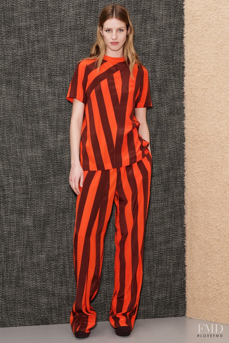 Julia Frauche featured in  the Stella McCartney fashion show for Pre-Fall 2013