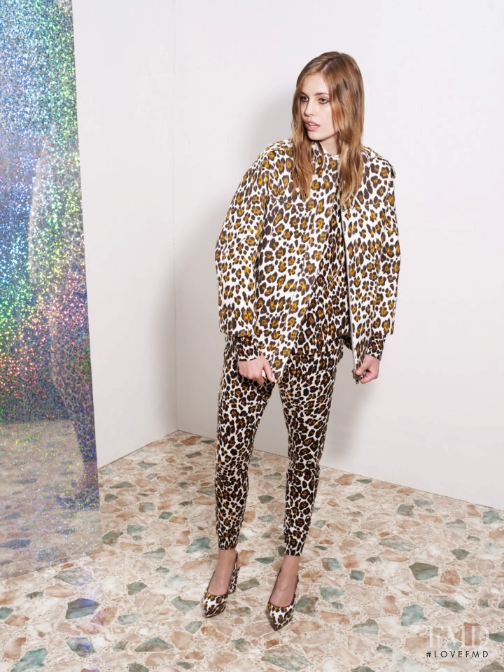 Nadja Bender featured in  the Stella McCartney fashion show for Resort 2013