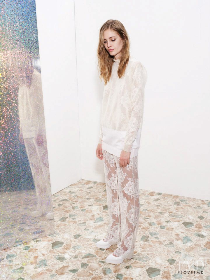 Nadja Bender featured in  the Stella McCartney fashion show for Resort 2013