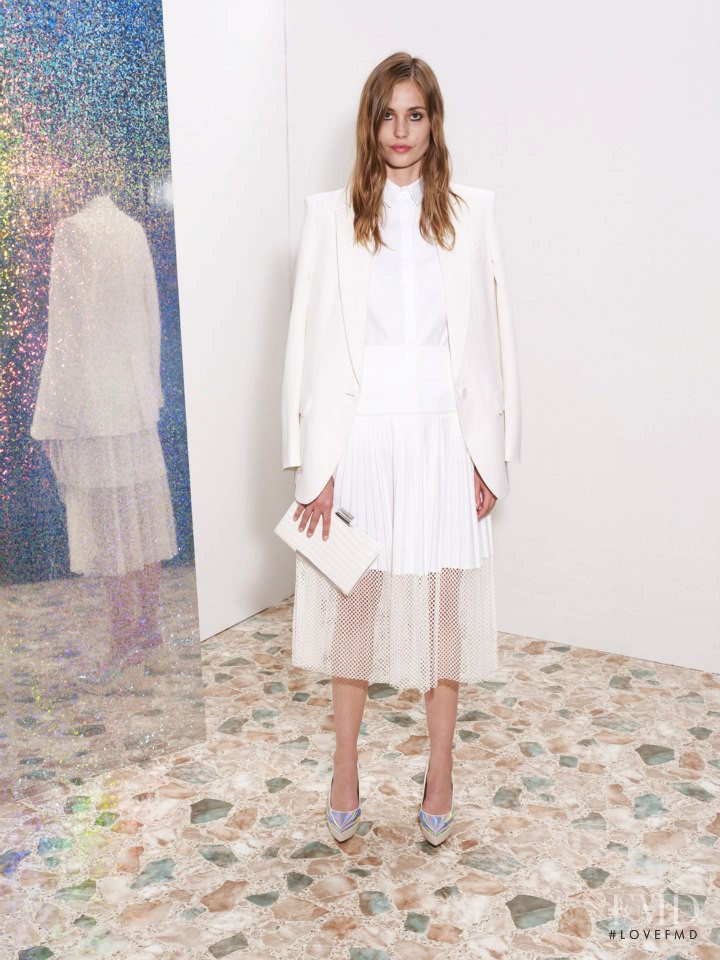 Nadja Bender featured in  the Stella McCartney fashion show for Resort 2013