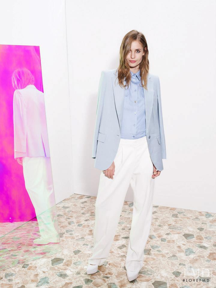 Nadja Bender featured in  the Stella McCartney fashion show for Resort 2013