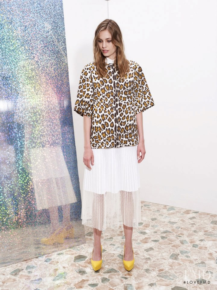 Nadja Bender featured in  the Stella McCartney fashion show for Resort 2013