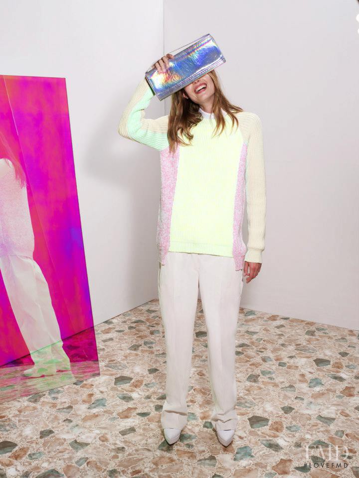 Nadja Bender featured in  the Stella McCartney fashion show for Resort 2013