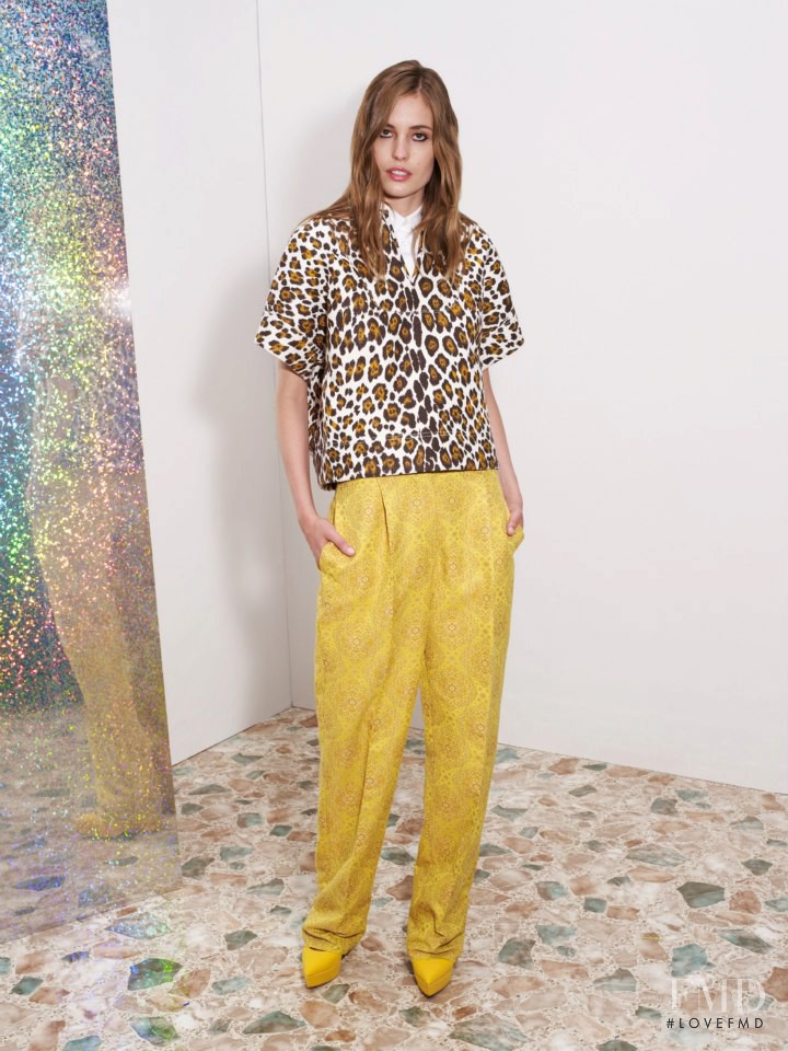 Nadja Bender featured in  the Stella McCartney fashion show for Resort 2013