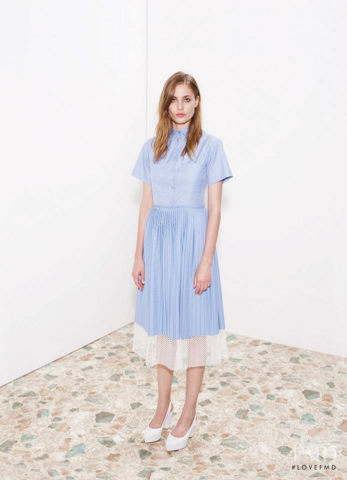 Nadja Bender featured in  the Stella McCartney fashion show for Resort 2013