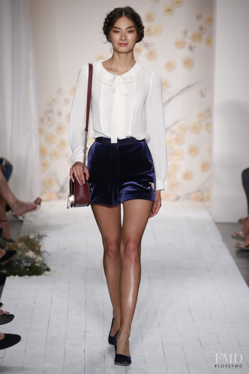 Alina Tsoy featured in  the LC Lauren Conrad fashion show for Spring/Summer 2016