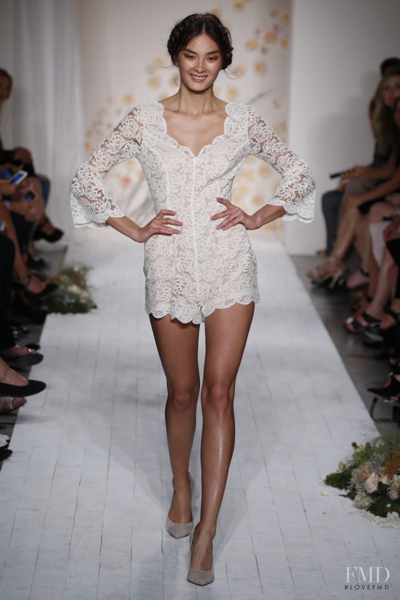 Alina Tsoy featured in  the LC Lauren Conrad fashion show for Spring/Summer 2016