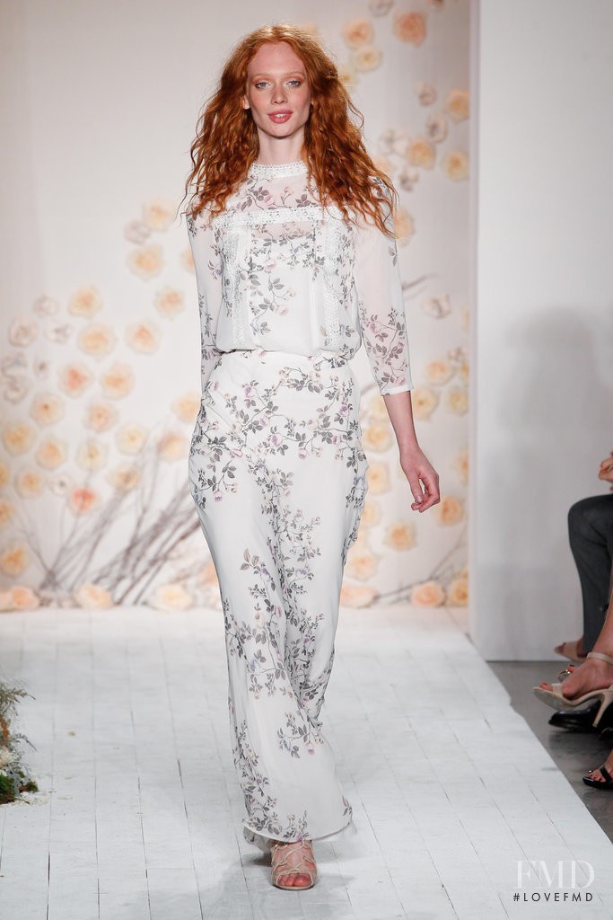 Anne LIse Maulin featured in  the LC Lauren Conrad fashion show for Spring/Summer 2016