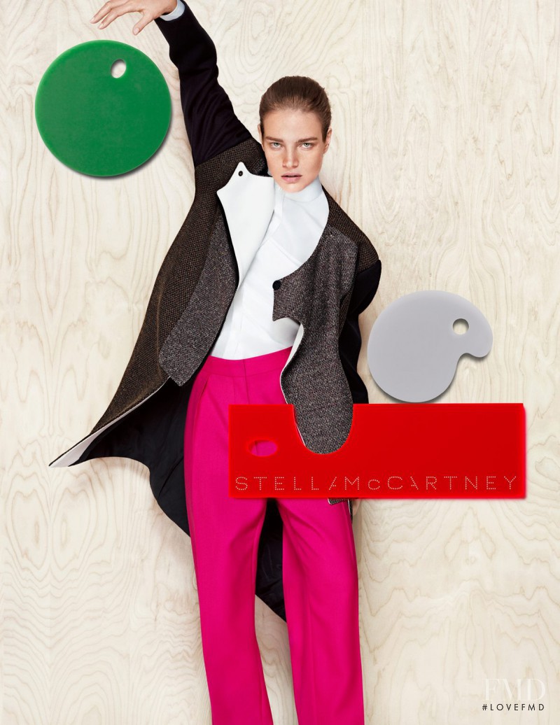 Natalia Vodianova featured in  the Stella McCartney advertisement for Autumn/Winter 2012