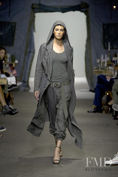 Margaux Brooke featured in  the Greg Lauren fashion show for Spring/Summer 2015