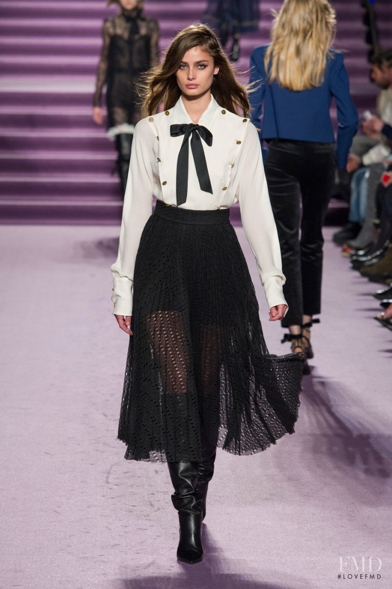 Taylor Hill featured in  the Philosophy di Lorenzo Serafini fashion show for Autumn/Winter 2016