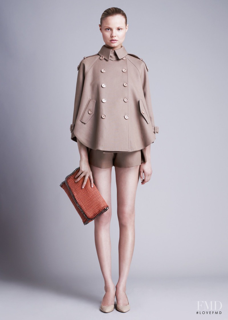 Magdalena Frackowiak featured in  the Stella McCartney fashion show for Resort 2011