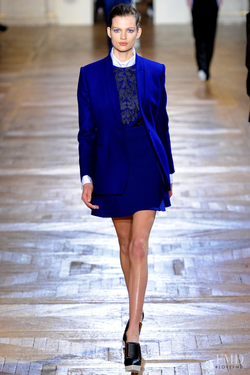 Bette Franke featured in  the Stella McCartney fashion show for Autumn/Winter 2012