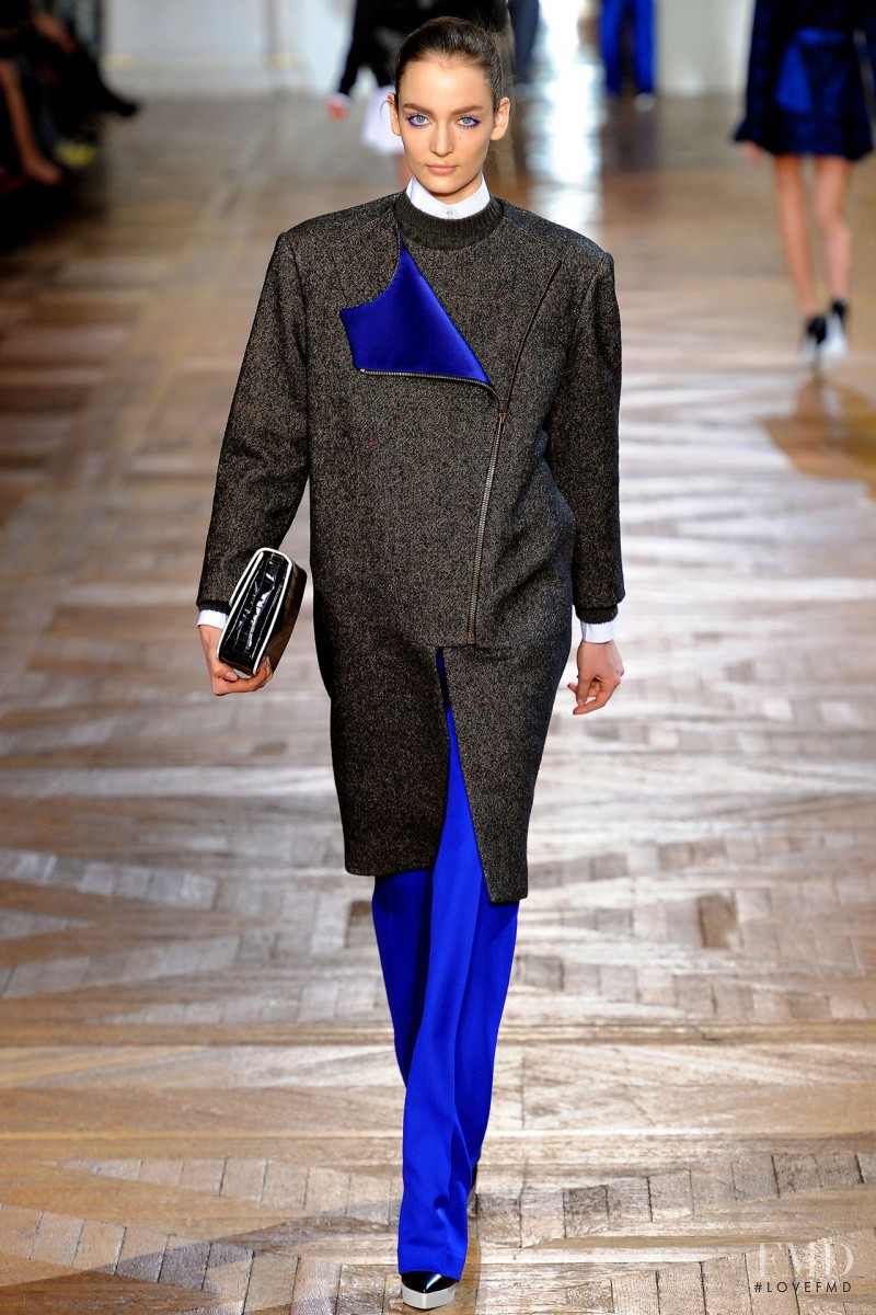 Zuzanna Bijoch featured in  the Stella McCartney fashion show for Autumn/Winter 2012