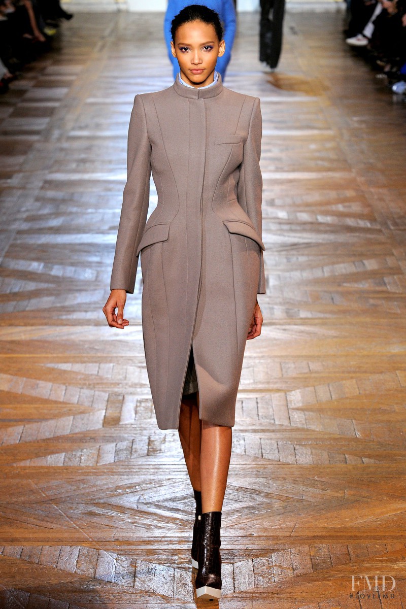 Cora Emmanuel featured in  the Stella McCartney fashion show for Autumn/Winter 2012