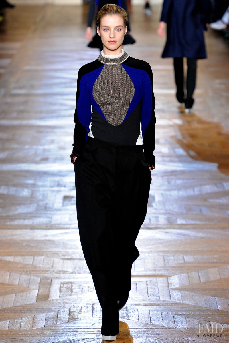 Julia Frauche featured in  the Stella McCartney fashion show for Autumn/Winter 2012