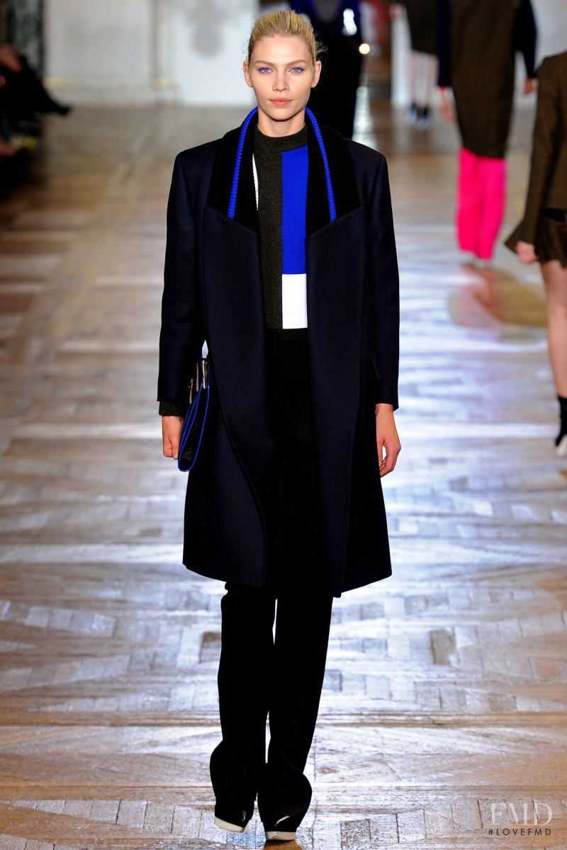 Aline Weber featured in  the Stella McCartney fashion show for Autumn/Winter 2012