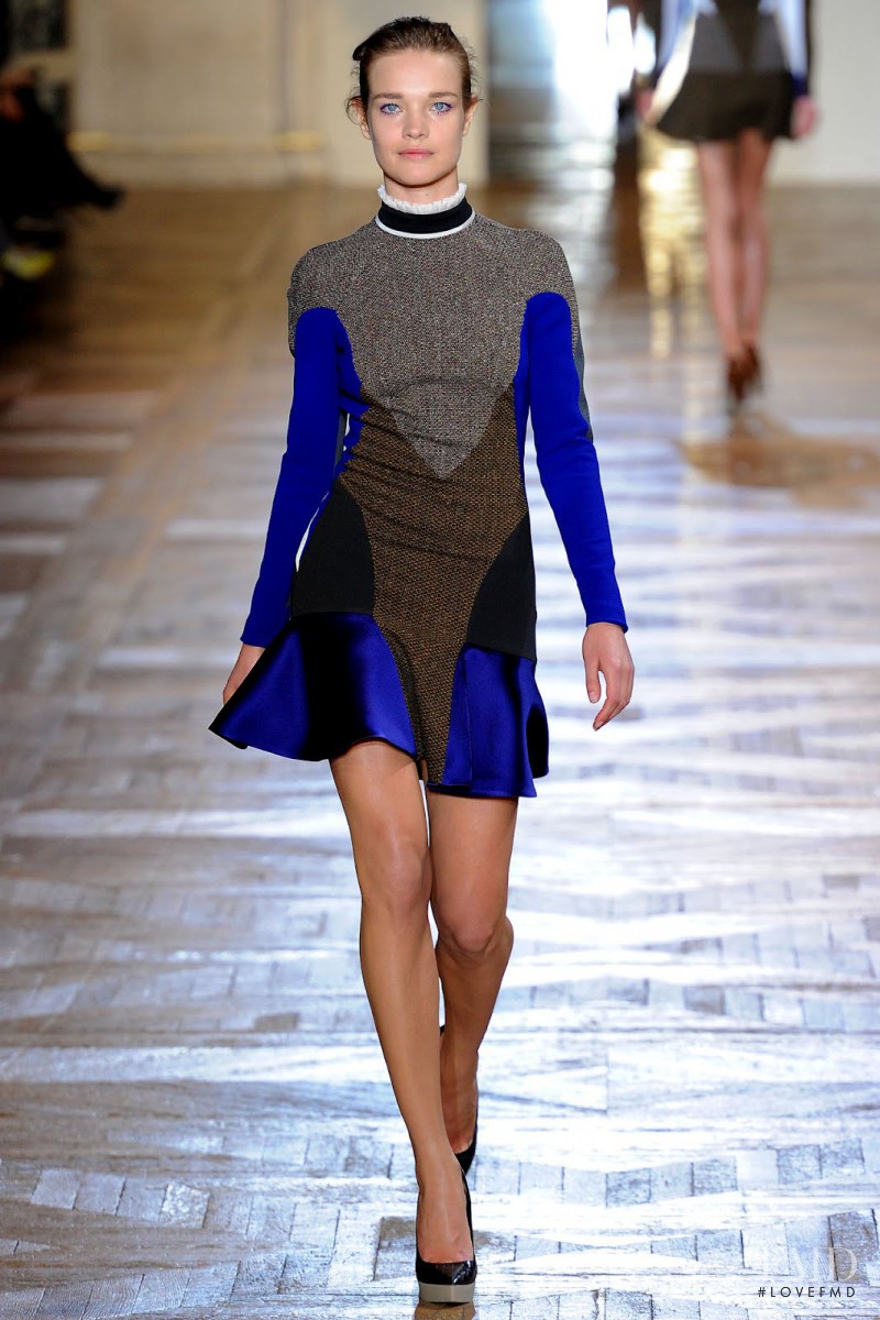 Natalia Vodianova featured in  the Stella McCartney fashion show for Autumn/Winter 2012