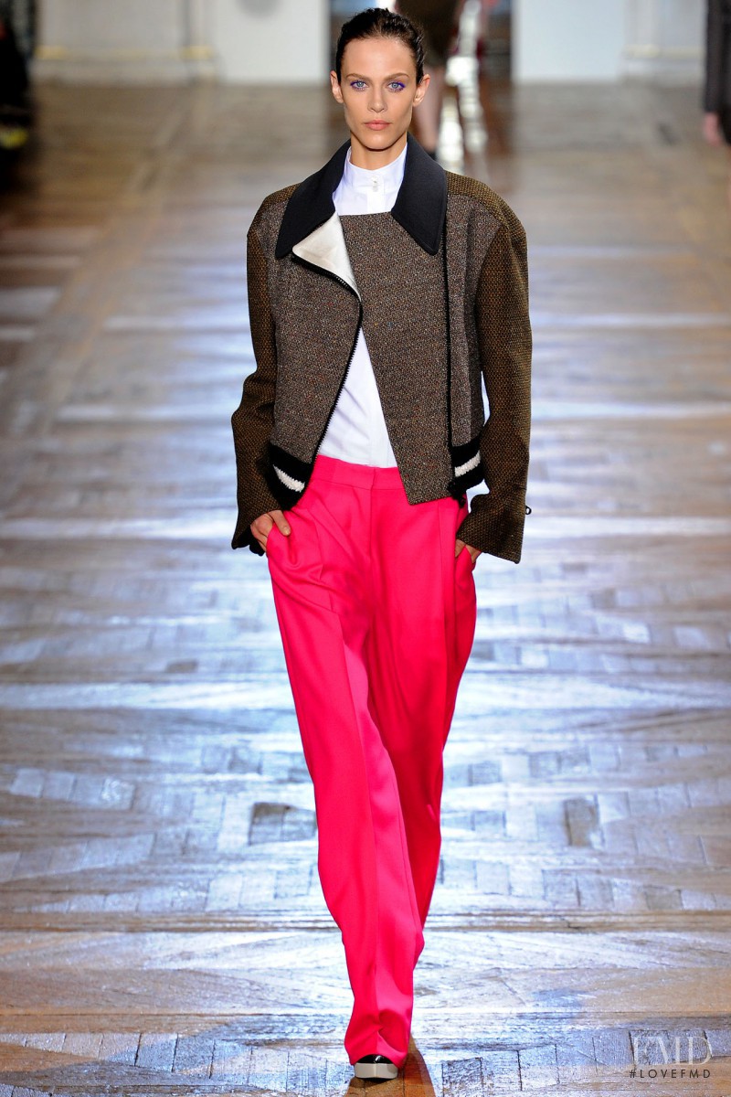 Aymeline Valade featured in  the Stella McCartney fashion show for Autumn/Winter 2012