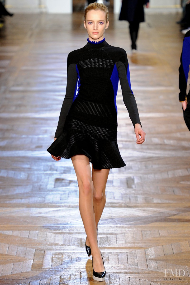 Daria Strokous featured in  the Stella McCartney fashion show for Autumn/Winter 2012