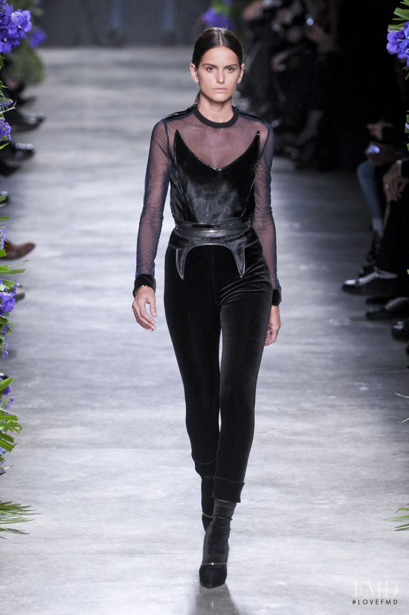 Izabel Goulart featured in  the Givenchy fashion show for Autumn/Winter 2011