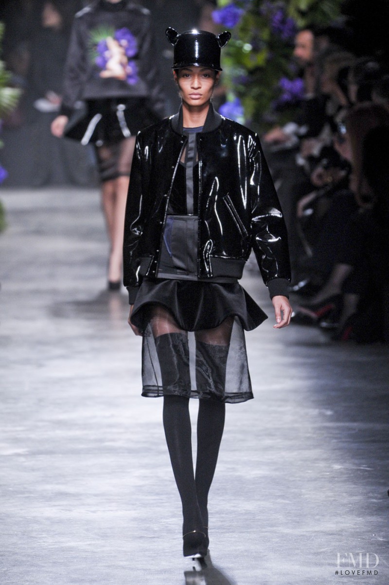 Natasha Poly featured in  the Givenchy fashion show for Autumn/Winter 2011