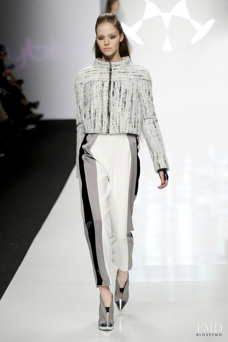 Sasha Luss featured in  the byblos fashion show for Autumn/Winter 2012