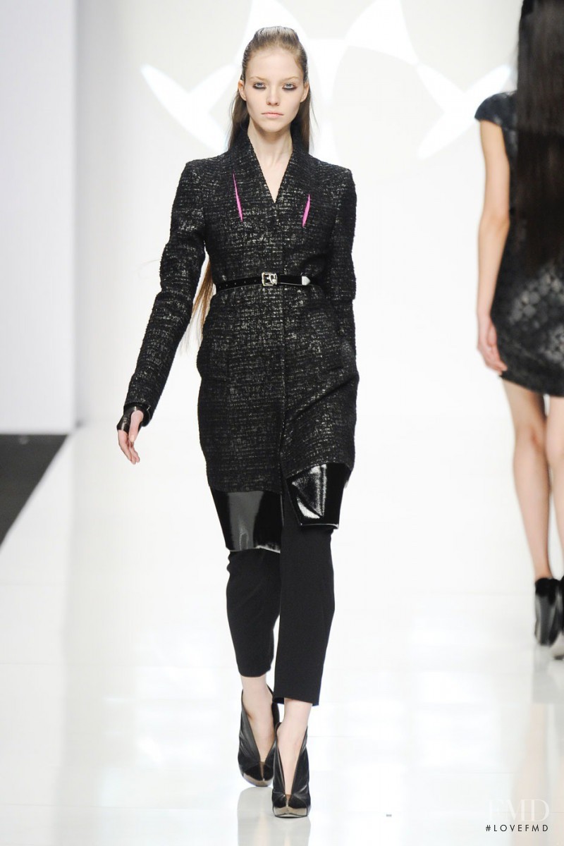 Sasha Luss featured in  the byblos fashion show for Autumn/Winter 2012