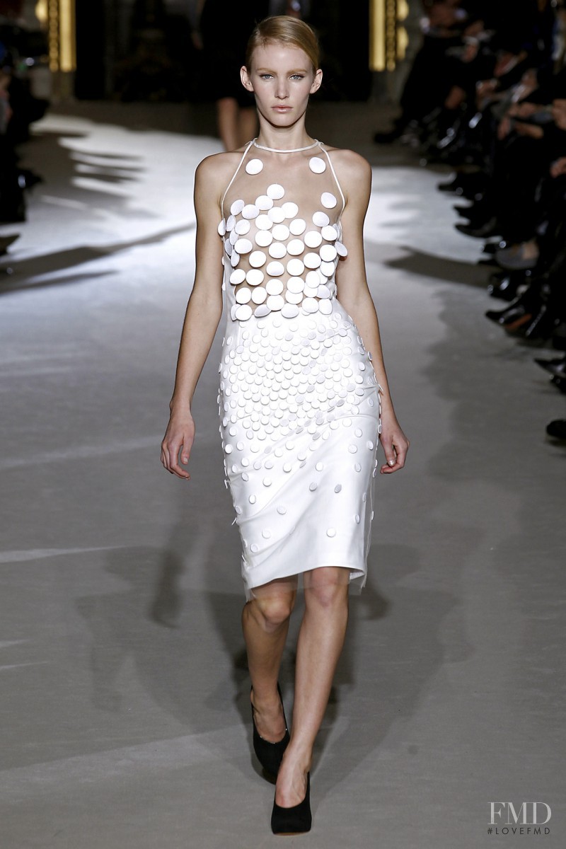 Emily Baker featured in  the Stella McCartney fashion show for Autumn/Winter 2011