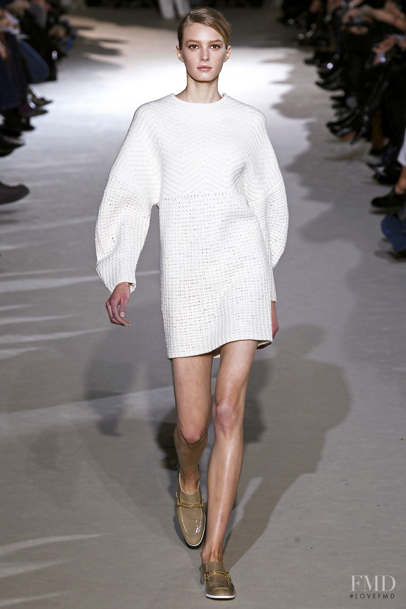 Sigrid Agren featured in  the Stella McCartney fashion show for Autumn/Winter 2011
