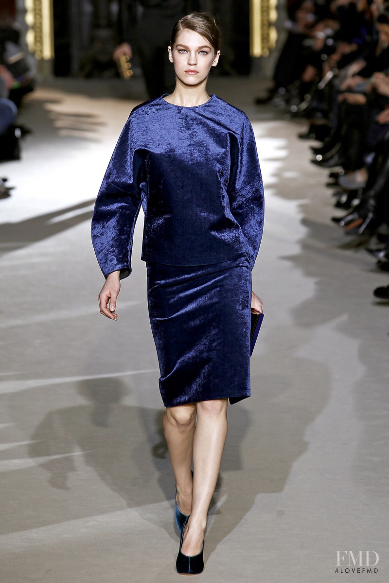 Samantha Gradoville featured in  the Stella McCartney fashion show for Autumn/Winter 2011