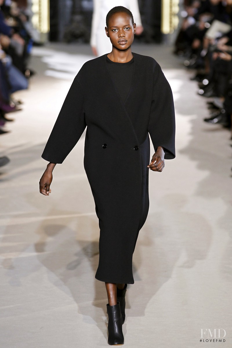 Ajak Deng featured in  the Stella McCartney fashion show for Autumn/Winter 2011