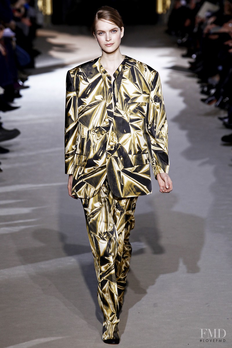 Mirte Maas featured in  the Stella McCartney fashion show for Autumn/Winter 2011