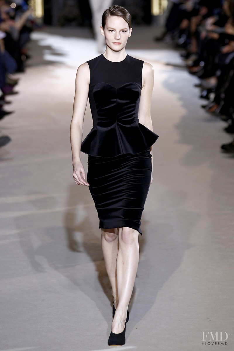 Sara Blomqvist featured in  the Stella McCartney fashion show for Autumn/Winter 2011