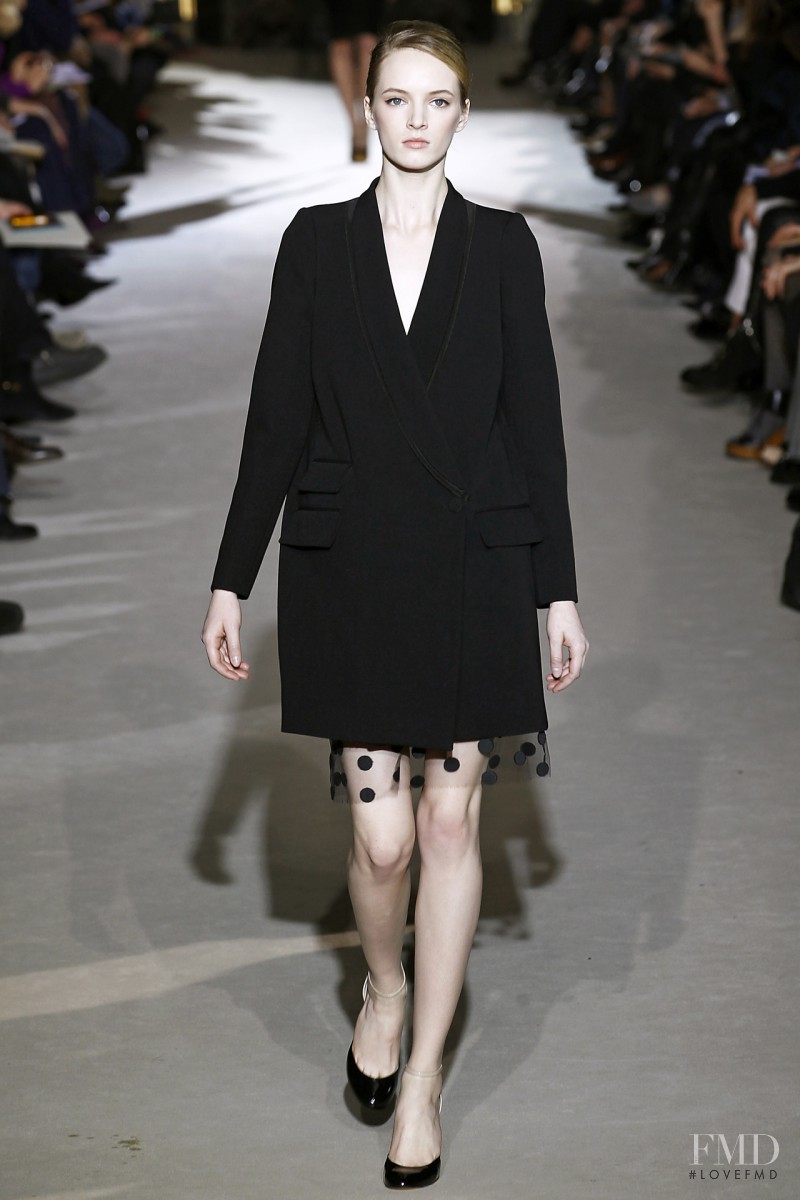 Daria Strokous featured in  the Stella McCartney fashion show for Autumn/Winter 2011