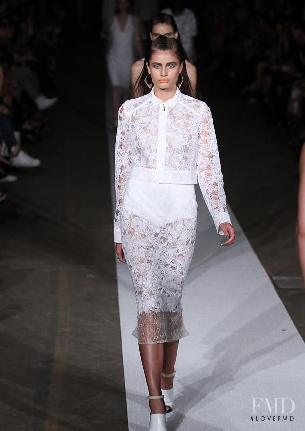 Taylor Hill featured in  the Manning Cartell fashion show for Spring/Summer 2013