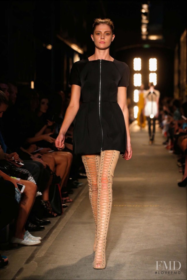 Lydia Willemina Collins featured in  the Alex Perry fashion show for Spring/Summer 2013