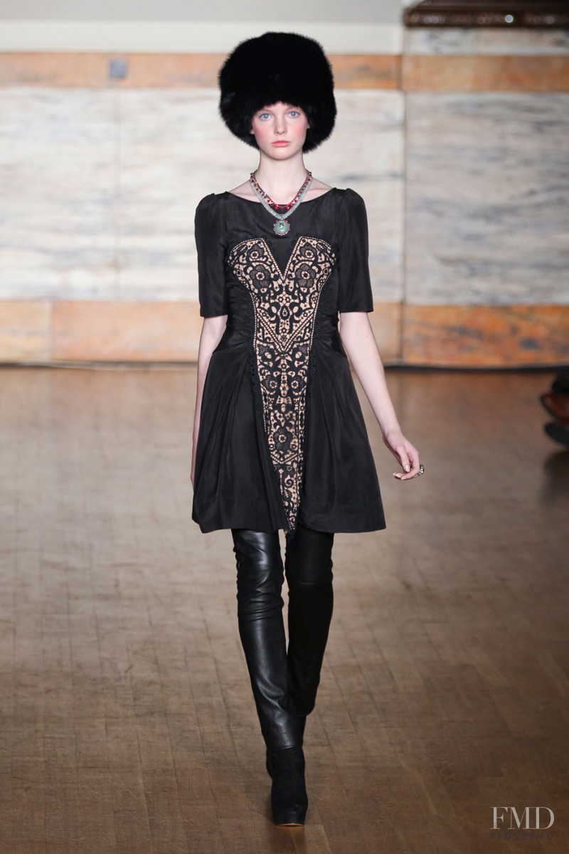 Temperley London fashion show for Autumn/Winter 2012