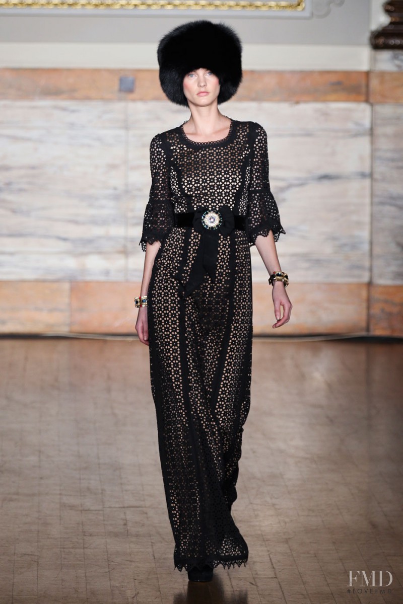 Temperley London fashion show for Autumn/Winter 2012