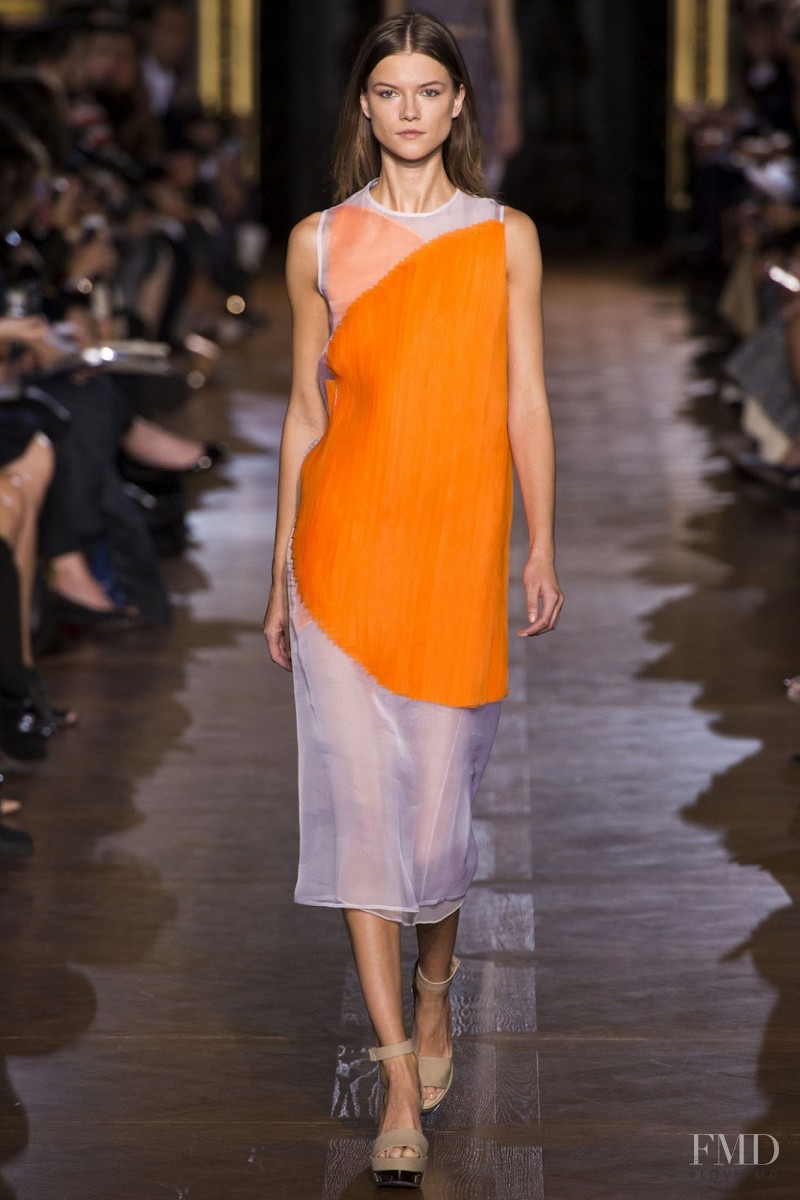 Kasia Struss featured in  the Stella McCartney fashion show for Spring/Summer 2013