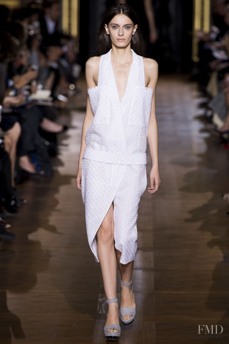 Erjona Ala featured in  the Stella McCartney fashion show for Spring/Summer 2013