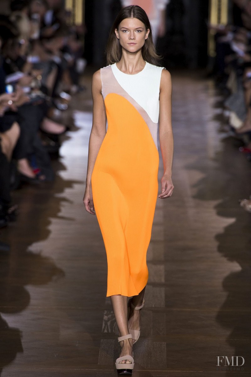 Kasia Struss featured in  the Stella McCartney fashion show for Spring/Summer 2013