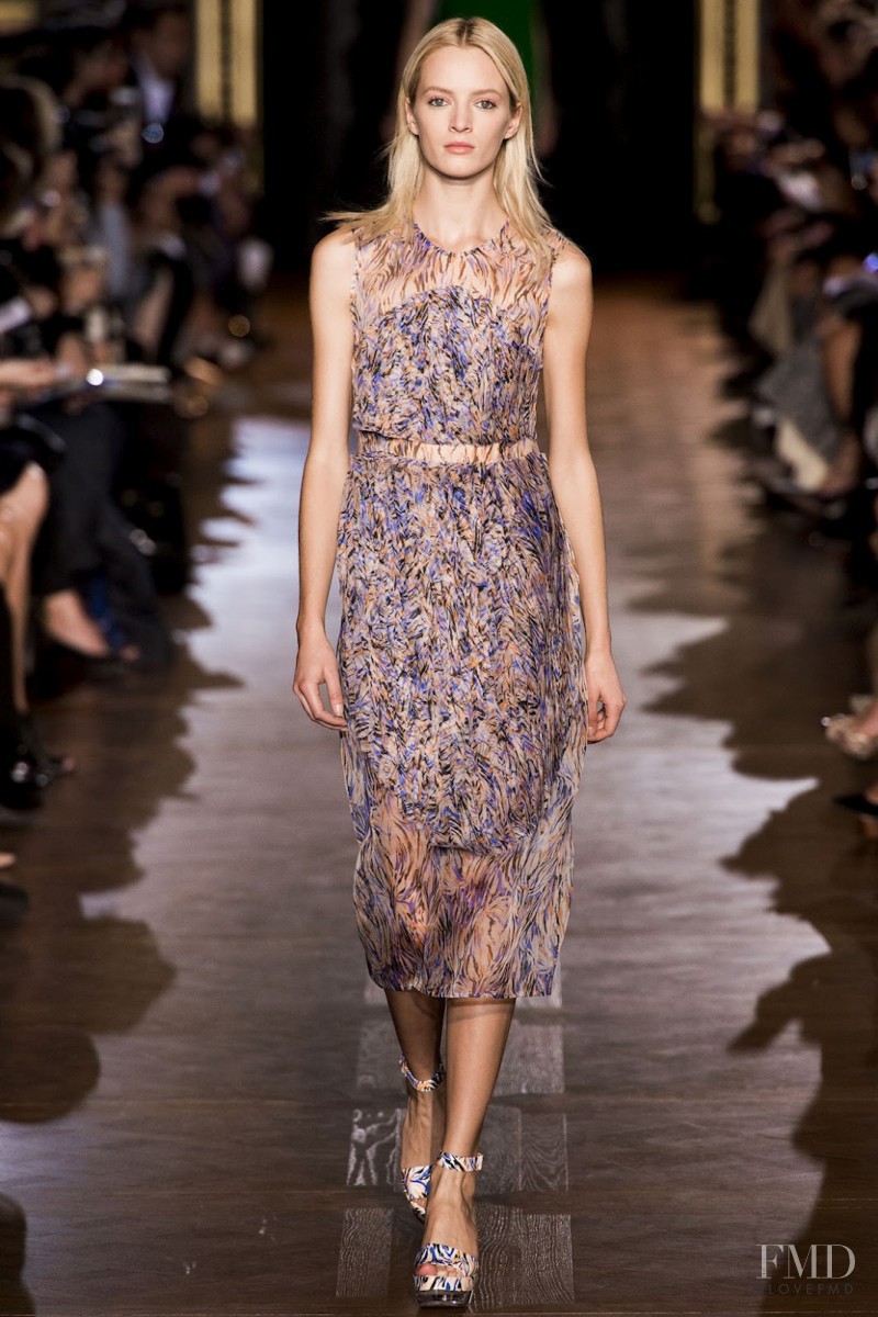 Daria Strokous featured in  the Stella McCartney fashion show for Spring/Summer 2013