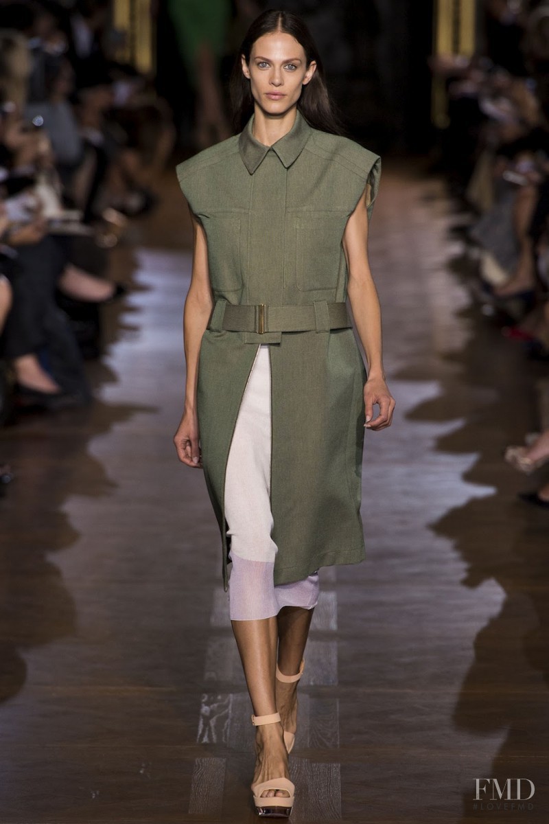 Aymeline Valade featured in  the Stella McCartney fashion show for Spring/Summer 2013