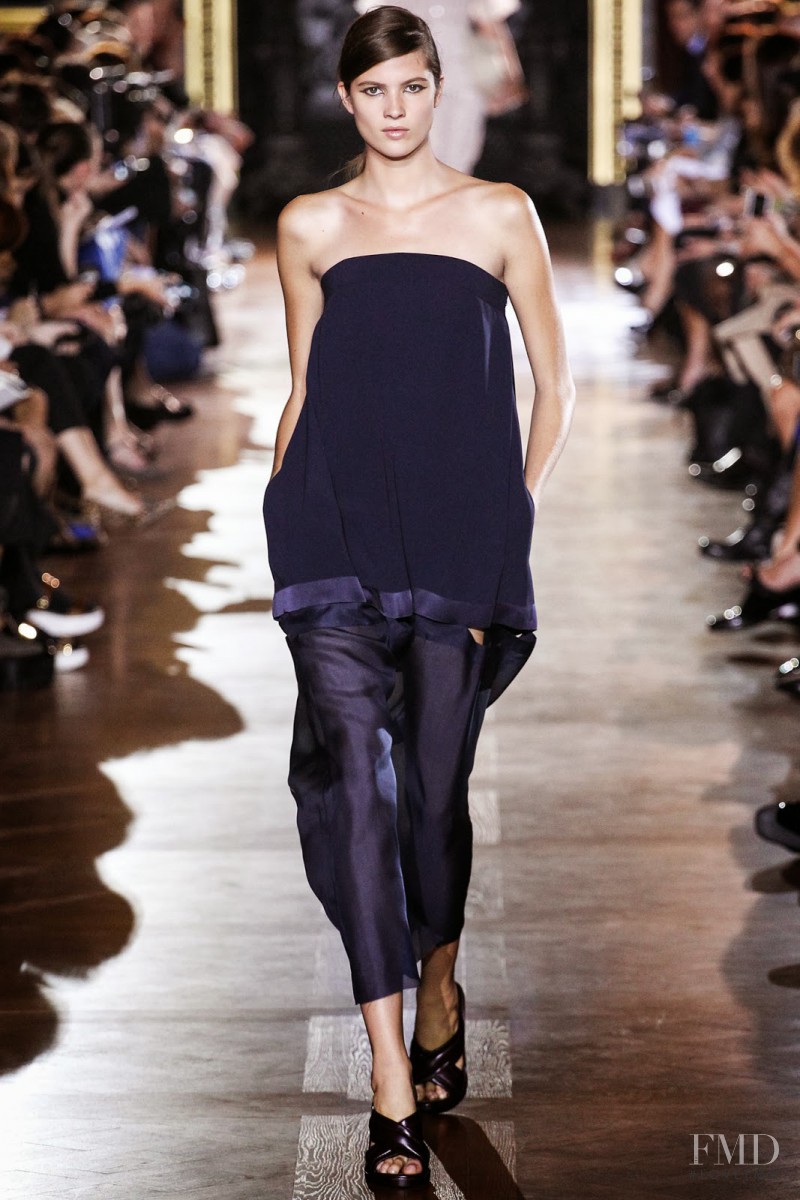 Estee Rammant featured in  the Stella McCartney fashion show for Spring/Summer 2014